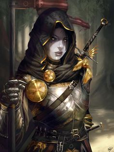 Dread Knight, Plate Armor, Female Knight, Dungeons And Dragons Characters, Fantasy Armor, High Fantasy