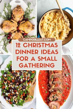 christmas dinner ideas for a small gathering