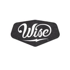 a black and white logo with the word wise in it's center, surrounded by an arrow