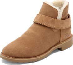 PRICES MAY VARY. Fur upper and UGGpure wool insole Pretreated to repel moisture and stains Suede strap with whipstitch detailing Outsole: Treadlite by UGG Womens Ugg Boot, Womens Mckay Ugg Boots, Trendy Winter Boots Ugg, Ugg Boots Dressy, Ugg Winter Boot, Uggs Mckay Boots, Cozy Ugg Boots, Mckay Ugg Boots, Cold Weather Boots Ugg