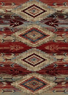 Broken Arrow Area Rug Western Area Rugs, Western Rugs, Broken Bow, Southwestern Area Rugs, Southwestern Rug, Warm Colour Palette, Inspire Me Home Decor, Lodge Style, Area Rug Collections