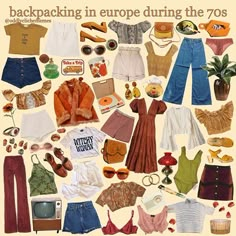 70s Aesthetic Fashion, Looks Hippie, Look 80s, 70s Inspired Outfits, Hippie Mode, Mode Hippie, Mood Clothes, 70s Inspired Fashion, 70s Aesthetic