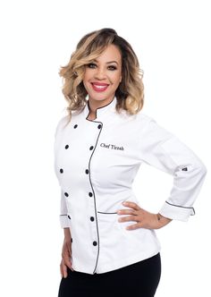 Chef Costume, Chef Shirts, Chef Wear, Female Chef