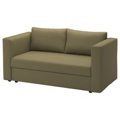 an image of a couch that is in the middle of a white background with no one on it