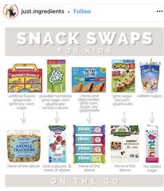 snacks for kids on the go