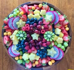 a bowl filled with lots of different types of fruit