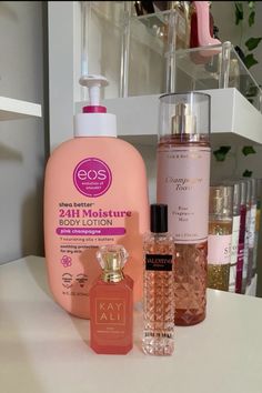 #champagne #fragrance #perfume #smellgood How To Smell Like Champagne, Scent Layering Ideas, Pink Champagne Eos Lotion Combo, Pink Champagne Eos Lotion, Pure Seduction Scent Combos, Perfume And Body Mist Combos, Perfume And Body Spray Combo, Best Perfume Combos, Perfume Layering Combos