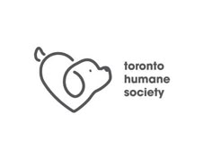 the toronto humane society logo with an elephant's head in the shape of a heart