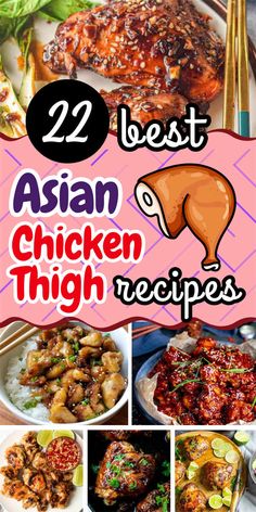 With a variety of flavors and spices, these 24 recipes are sure to satisfy your taste buds and leave your kitchen smelling delicious. Asian Chicken Thigh Recipes, Chicken Thigh Recipes For Dinner, Lemongrass Chicken Recipe, Asian Chicken Thighs, Baked Boneless Chicken Thighs, Chicken Wing Recipes Fried, Asian Dinner, Asian Dinner Recipes, Asian Dinners