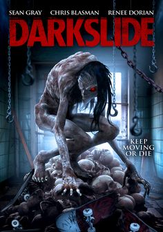 the poster for darkside shows a demonic looking man with his head down