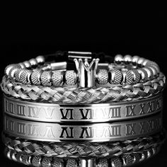 Luxury Traditional Men's Jewelry, Luxury Hand-strung Men's Jewelry, Luxury Men's Wedding Bracelets, Luxury Festive Men's Jewelry, Traditional Luxury Men's Jewelry, Luxury Adjustable Men's Cuff Bracelet, Luxury Collectible Men's Jewelry, Luxury Men's Formal Bangle, Luxury Elegant Men's Wristband