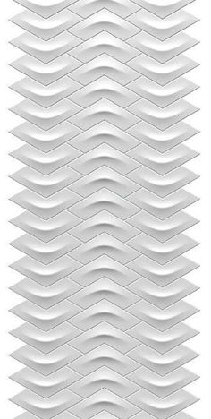 an abstract white wallpaper with wavy lines on the top and bottom, all in different sizes