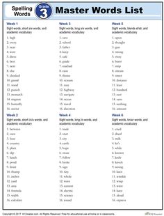 the spelling worksheet with words and numbers