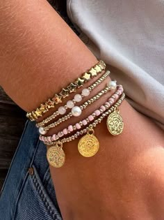 Summer Bracelet Stack, Wrist Jewelry, Luxe Jewelry, Jewelry Accessories Ideas, Nail Jewelry, Dope Jewelry, Jewelry Fashion Trends