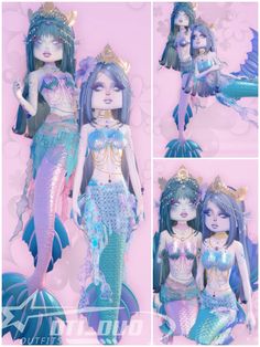 Theme: Mermaids/Siren // Dress To Impress // Roblox // Tags: #outfitstyle #outfitidea #outfitpost #girl #womenswear #robloxfemalefit #cute #dresstoimpress #mermaid #pastel #robloxfemalefit #robloxgirloutfits #style #stylish #fashion #fashionista #fashionable #fypchallenge #new #duo #duet #womenswear Cosplay Guy, Siren Dress, Duo Dress, Cheap Cosplay, Mermaid Siren, Pelo Sims, Bratz Inspired Outfits, Mermaid Outfit