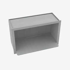 an empty shelf with no one in it on a white background, 3d rendering image