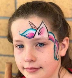 Face Painting Unicorn, Theater Makeup, Halloweenský Makeup