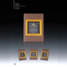 an advertisement for the jordan basketball team featuring two framed plaques and one with a logo on it