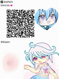 Ibis Qr Code, Gacha Brush Ibispaint Code, Gacha Ibis Paint Code, Mã Cọ Ibis Paint, Cọ Ibis Paint, Code Gacha, Eff Gacha, Gacha Eff, Watermark Ideas