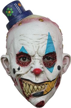 Child's Mimezack Latex Mask Mime Halloween Costume, Evil Clown Mask, Scary Clown Mask, Scary Halloween Masks, Mascaras Halloween, Halloween Costume Mask, Clown Mask, Scary Mask, Children's Mask