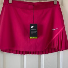 Skirt Nike Fitted Skirt, Fitted Nike Skirt, Red Nike Skirt, Nike Casual Mini Skirt, Sporty Fitted Pink Tennis Skirt, Nike Skort, Nike Tennis Skirt, Nike Skirt, Nike Skirts