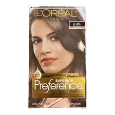 Loreal Superior Preference 6 Light Brown Fade Defying Color + Shine System Rich Luminous Conditioning Colorant Level 3-Permanent 1 Application Please ask questions before purchase.  Thanks for looking and have an amazing day! From Black To Brown Hair, Lighten Dark Brown Hair, Black To Brown Hair, Root Touch Up Spray, 2020 Hairstyles, Red To Blonde, How To Lighten Hair, Hair Color Shades, Color Your Hair