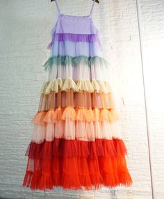 Women Rainbow Tutu Party Dress Handmade Plus Size Rainbow Dress Loose Fitting Floor Length Rainbow Holiday Outfit sold by Dressromantic Fashion on Storenvy Multicolor Tulle Fairy Dress For Summer, Multicolor Sleeveless Princess Dress With Ruffles, Summer Wedding Multicolor Maxi Dress, Summer Multicolor Princess Dress With Ruffles, Sleeveless Fairy Dress With Ruffles For Wedding, Summer Bridesmaid Princess Dress With Ruffles, Multicolor Sleeveless Wedding Dress, Multicolor Long Ruffled Dress, Summer Multicolor Floor-length Evening Dress