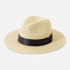 This natural straw fedora hat is the perfect way to top off your look. Whether you're in the sun and want to shade your face or if you just want to add a little something to your look, this fedora hat is the perfect accessory! This fedora hat features a soft brim and indented crown. Available with a black twisted, brown, or pink gingham belt accent. For other ways to complete your look, check out our monogrammed jewelry and monogrammed tote bags. Black twisted or brown belt fedora have a 3.25-in Vacation Fedora With Short Brim And Lightweight, Fedora Panama Hat With Uv Protection For Beach Season, Lightweight Fedora Panama Hat For Day Out, Lightweight Short Brim Fedora For Vacation, Vacation Lightweight Fedora With Short Brim, Beach Season Fedora Panama Hat With Uv Protection, Adjustable Fedora For Travel And Vacation, Uv Protection Fedora Panama Hat For Beach Season, Spring Travel Fedora In Paper Straw