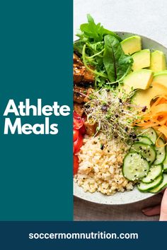 Athletes Diet, Meals Ideas, Simple Nutrition, College Meals, Sports Performance