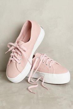 Slide View: 1: Superga Pink Canvas Platform Sneakers Trending Shoes For Men, Superga Sneakers, Best Shoes For Men, Mens Shoes Casual Sneakers, Girly Shoes, Mens Nike Shoes, Pink Sneakers, Leather Shoes Men, Platform Sneakers