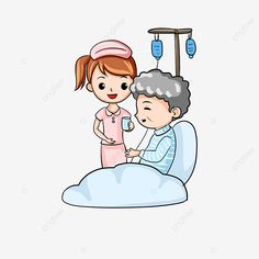 an elderly man and woman sitting on a cloud, cartoon, character png and psd