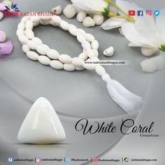 White coral gemstone price Gemstones, Stone, White