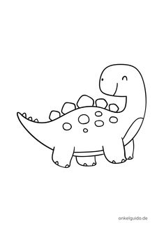 a drawing of a dinosaur with its mouth open