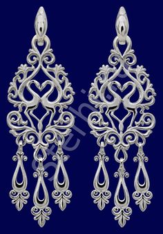 Stencils Art, 10 December, Wedding Clipart, Islamic Design, Stencil Art, High Jewelry, Jewelry Creation, Mandala Art, Designer Earrings