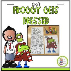 froggy gets dressed with an image of a boy holding a cell phone to his ear