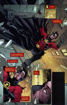 an image of a comic page with batman and catwoman