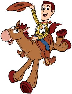 a man riding on the back of a brown horse while holding a frisbee