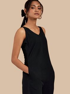 Black Jumpsuit, Jumpsuit, Jumpsuits, Casual Style, Black Outfit, Womens Clothing, Handwoven Clothing, Handloom Cotton, Cotton Outfit, Linen Clothing, Vintage Style, Chic Style, Minimal Outfit, Minimal Jumpsuit, Date Night Outift, Date Night Jumpsuit, Minimal Jumpsuit, Handwoven Clothing, Night Jumpsuit, Womens Evening Wear, Jumpsuits Casual, Outfit Minimal, Cotton Outfit, Jumpsuit Chic