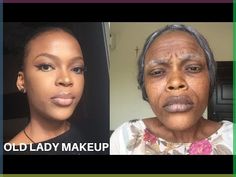 Old Lady Makeup Tutorial, Old People Makeup, Old Woman Makeup, Grandma Makeup, Old Lady Halloween Costume, Makeup For 60 Year Old, Old Lady Makeup, Grandma Costume, Age Makeup