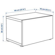 an image of a white refrigerator with measurements for the door and drawer area on each side