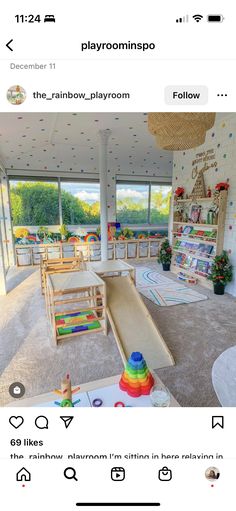 an image of a playroom with toys on the floor