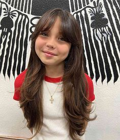 50+ Cutest Little Girls Hairstyles for School in 2023 Long Layered Haircuts, Girl Haircuts, Long Hair With Bangs, Haircuts For Long Hair, Long Hair Girl