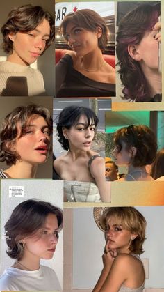 90s Pixie Cut Curly, Short Indie Hair, Short Wolf Cut, Romantic Short Hair, Haircuts For Heart Shaped Faces, Fire Haircut, Queer Hair, Short Bridal Hair, Natural Curly Hair Cuts