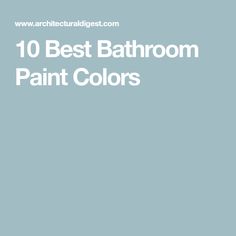 Whatever your interior design style of choicethese beautiful bathroom color ideas are sure to inspire your next home makeover Bathroom Paint Colors Sherwin Williams, Guest Bathroom Colors, Ideas For A Small Bathroom, Bathroom Paint Colors Behr, Modern Bathroom Colours, Neutral Bathroom Colors, Bathroom Color Ideas, Popular Bathroom Colors, Powder Room Paint Colors