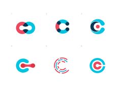 the letter c is made up of different shapes