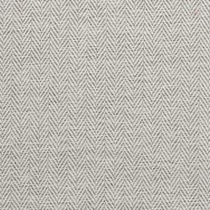 an upholstered fabric textured with white and grey herringbones