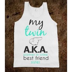 cute+twin+day+shirt+ideas | My Twin Right twin day i so need this for spirit week Twin Day Shirts, Twin Day Spirit Week, Twin Day Outfits, Bff Outfit, Best Friend T Shirts, Twin Day, Bff Shirts, Hallowen Costume, Best Friend Outfits