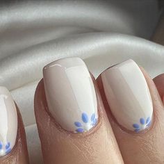 Greek Vibes, Cute Simple Nails, Light Nails, Simple Gel Nails, Casual Nails, Dream Nails, Cuticle Oil