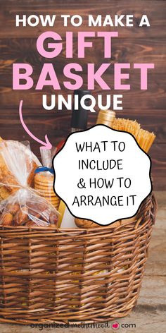 how to make a gift basket unique How To Put Together A Gift Basket Diy, Creating Gift Baskets, Farm To Table Gift Basket Ideas, Baskets For Gift Baskets, Food Related Gift Ideas, Making Gift Baskets Ideas, Slow Cooker Gift Basket Ideas, Making A Gift Basket Diy, Basket Alternatives For Gifts