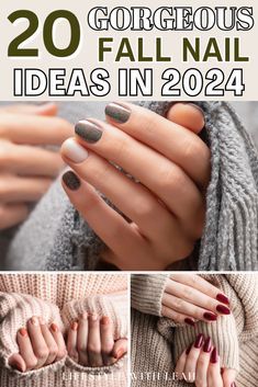 Short Nails Polish Ideas, Trending Nails For September 2024, September Dip Nails 2024, September Manicure Ideas, Nail Colors Sept 2024, Sept 2024 Nails, September Nail Design, Nails Trends Fall 2024, Muted Fall Nails